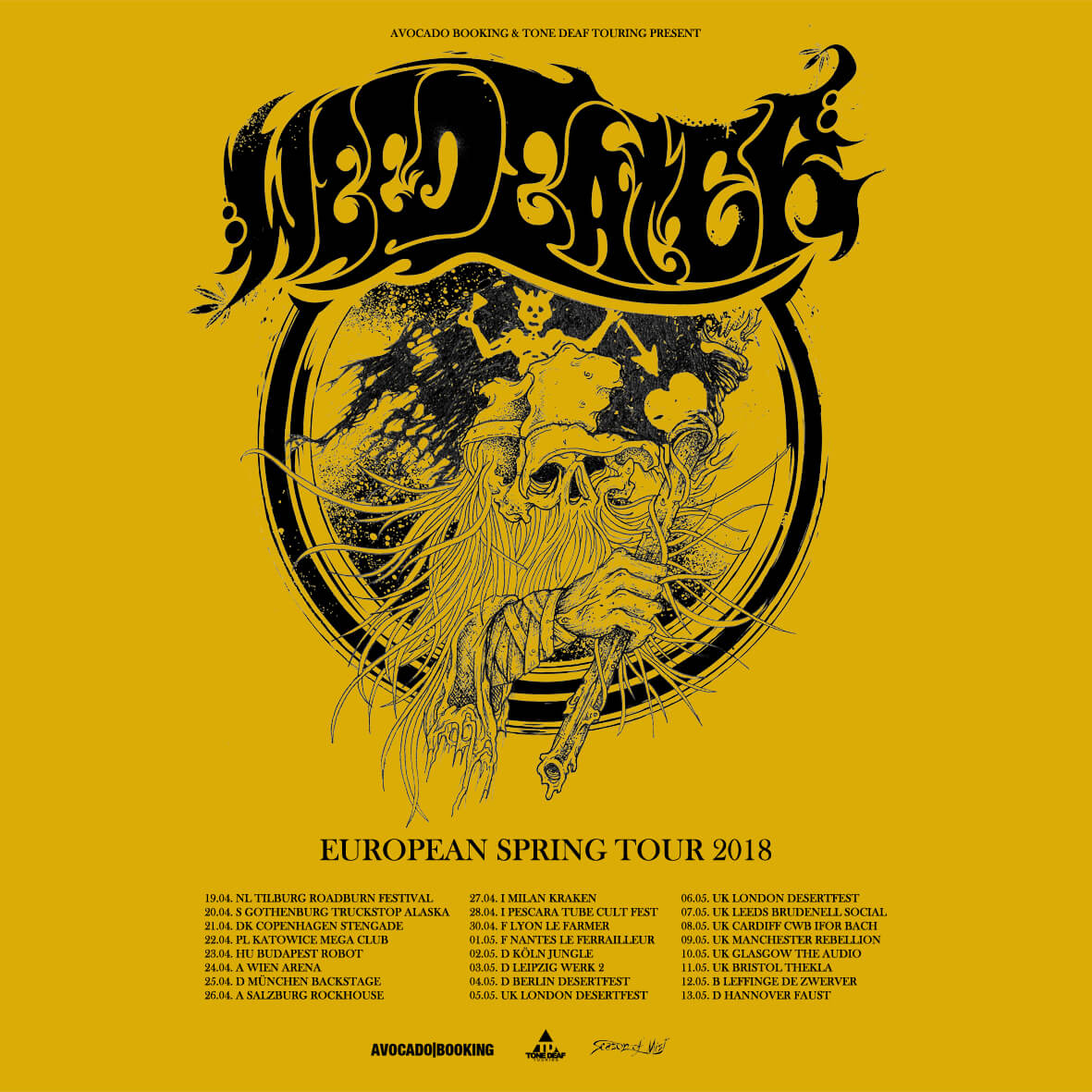 weedeater uk tour